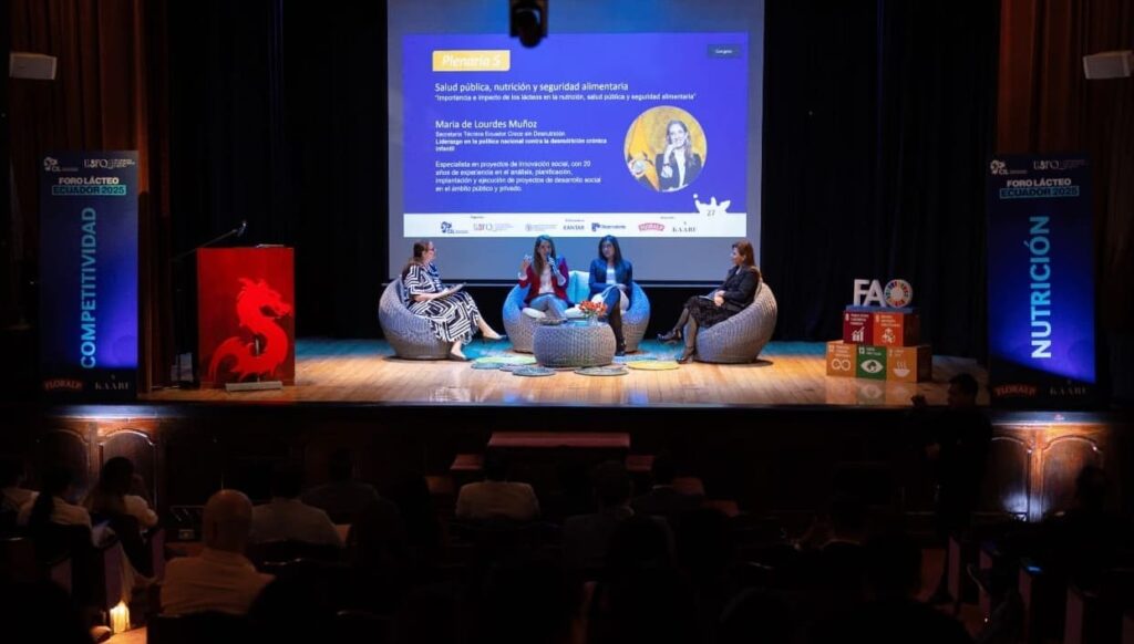 El ‘Foro Lácteo Ecuador 2025’ se realizó el reciente 25 de junio en Quito. (FOTO: USFQ)