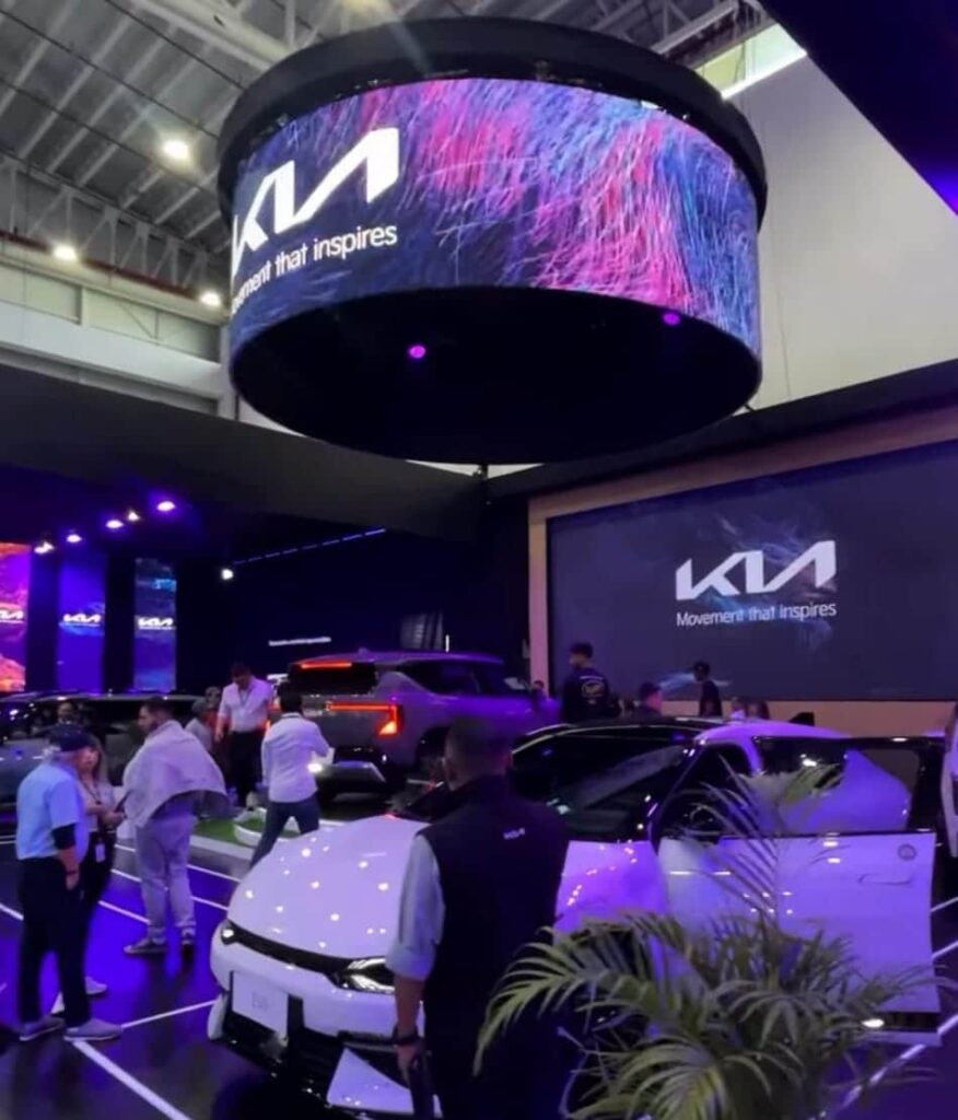 Kia es otra de las marcas que participa del evento. Cuenta con un amplio catálogo de productos. (Automundo)
