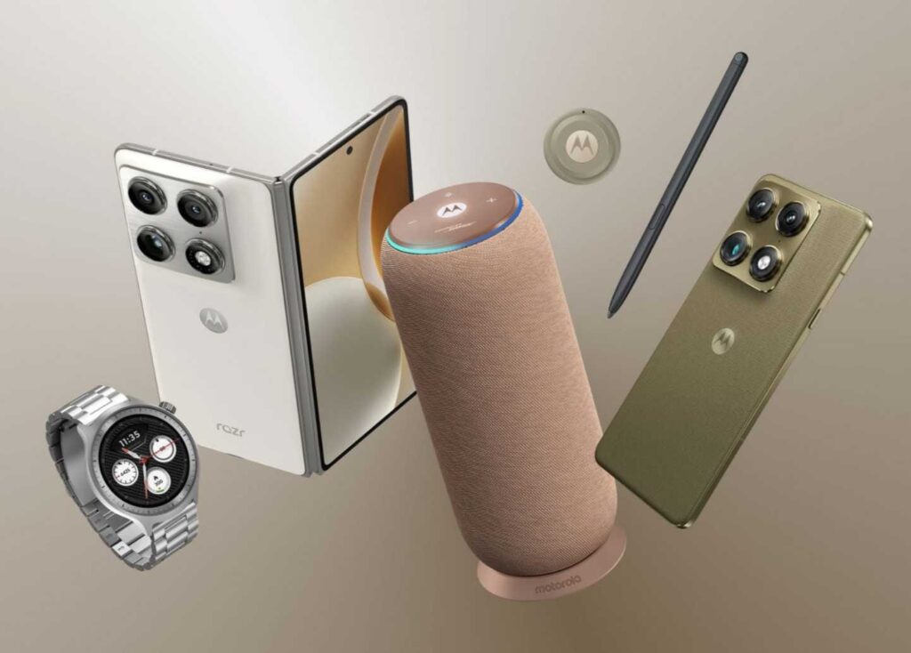 Los dispositivos 2026 de Motorola incluyen tecnología de punta en telecomunicaciones. (Motorola)