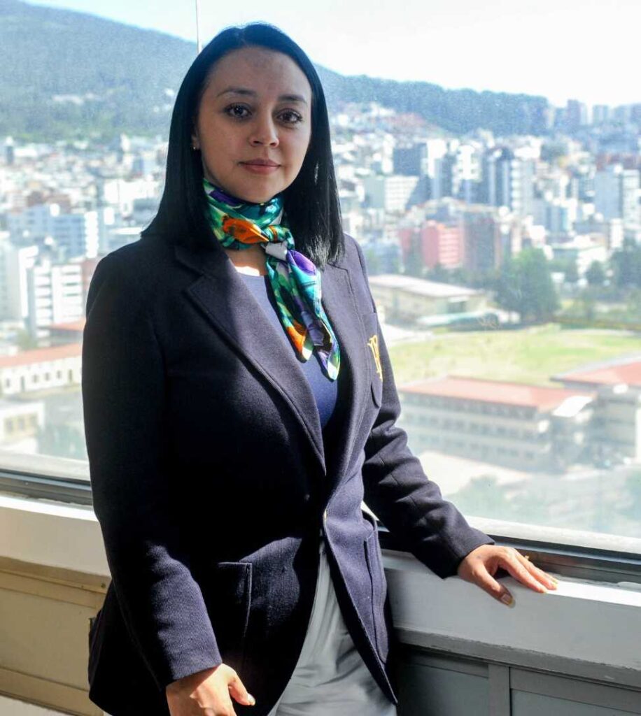 Karla Ortega Espín, directora de Organizaciones Sociales del Ministerio de Infraestructura y Tecnología (MIT). (Mario Egas)
