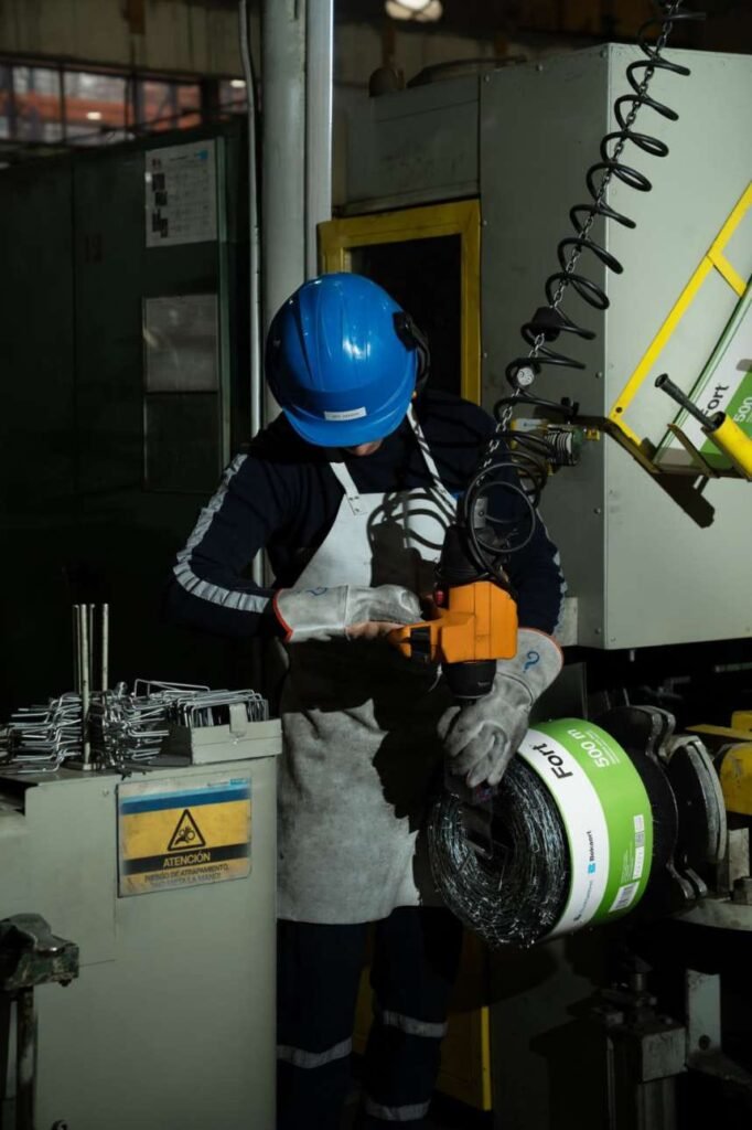 El sistema de seguridad industrial de Ideal Alambrec – Grupo AG prioriza las acciones de prevención. (Ideal Alambrec – Grupo AG)