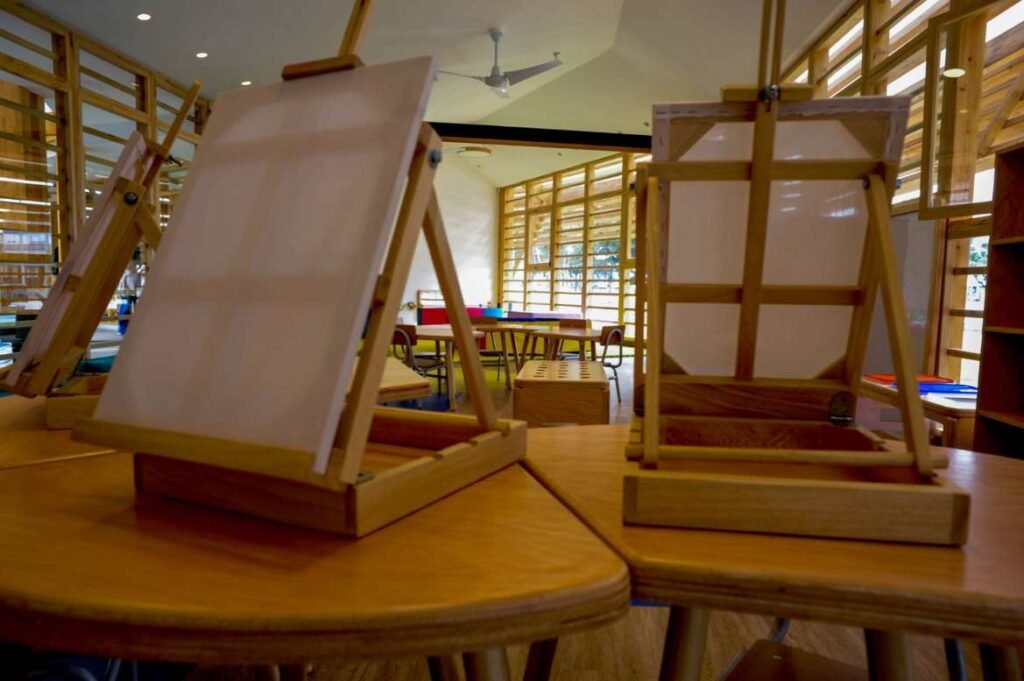 También existe una sala dedicada a las artes plásticas, dedicada a las personas con afición por esta expresión artística. (Mario Egas / SCGP)